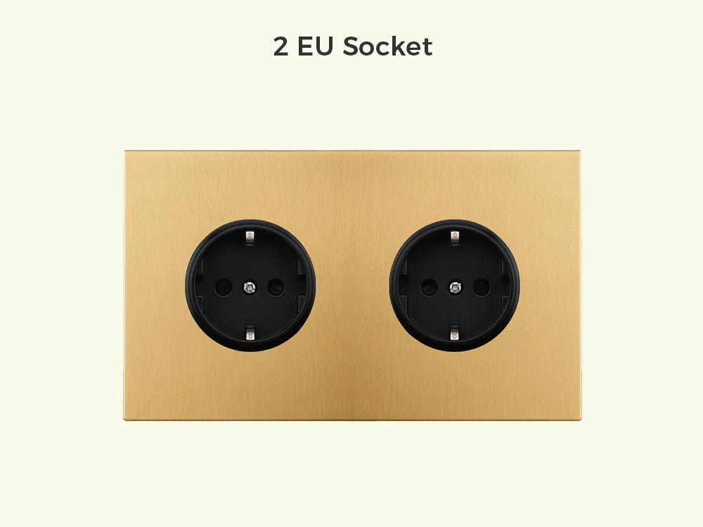 SCS22 stainless steel sockets and toggle switches