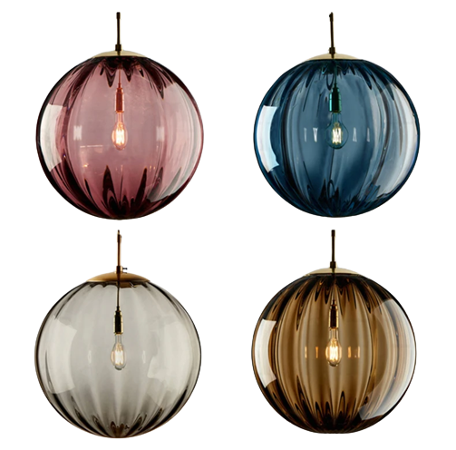 Suspension design scandinave en verre SFAIRA