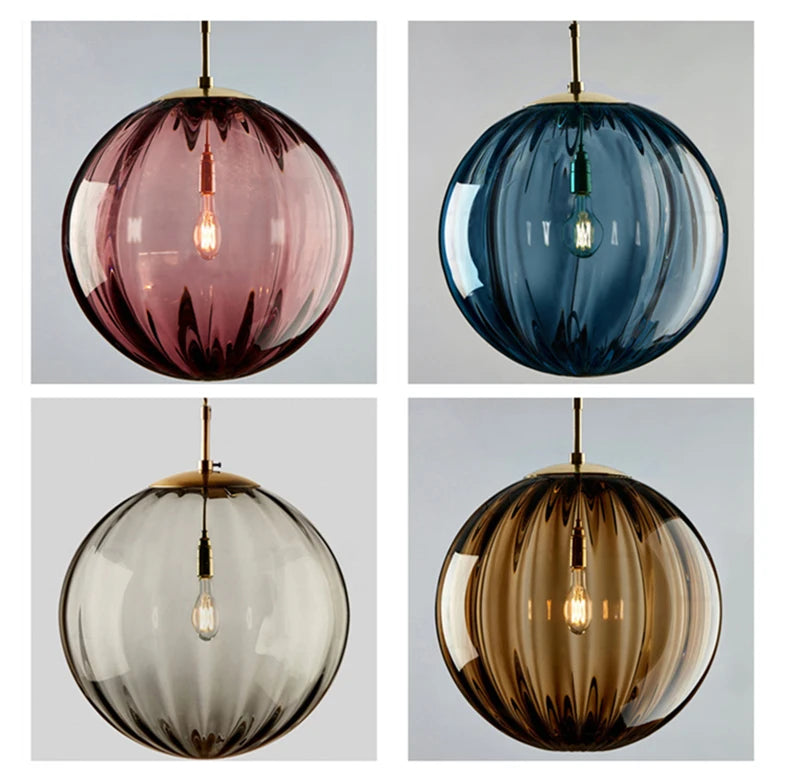 Suspension design scandinave en verre SFAIRA