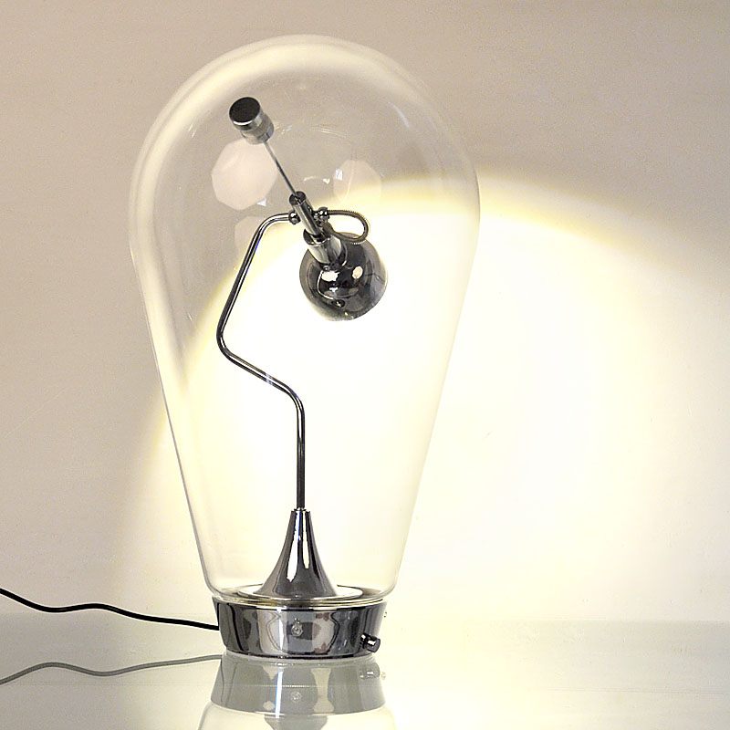 Lampe de bureau design contemporain en verre BULB