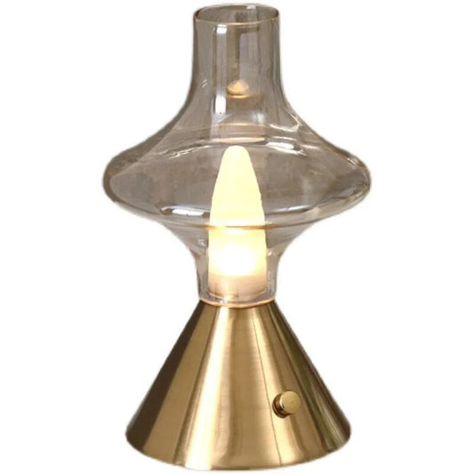 Petite lampe de table en forme de chandelier moderne CHAMMA