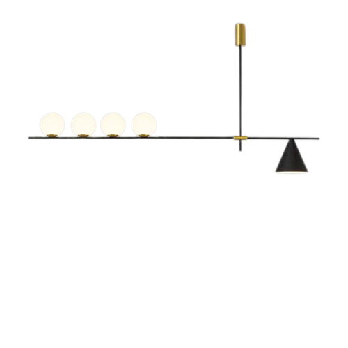 Lustre design contemporain LED en métal STATERA