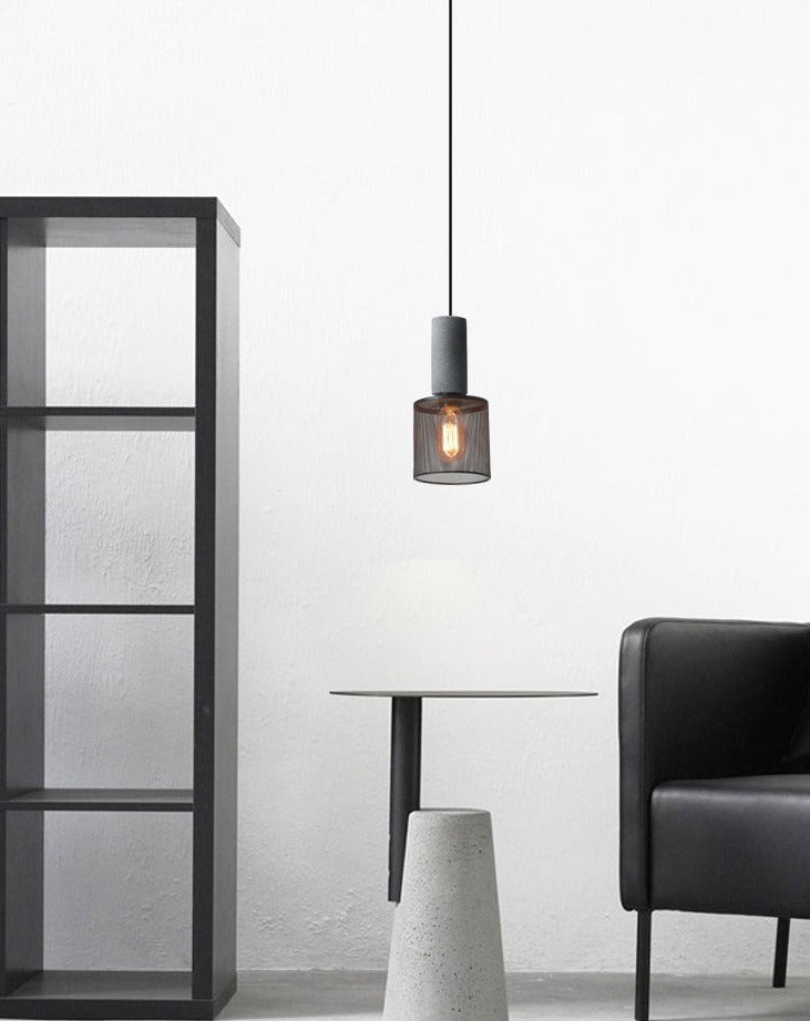 Industrial style metal pendant light 0991