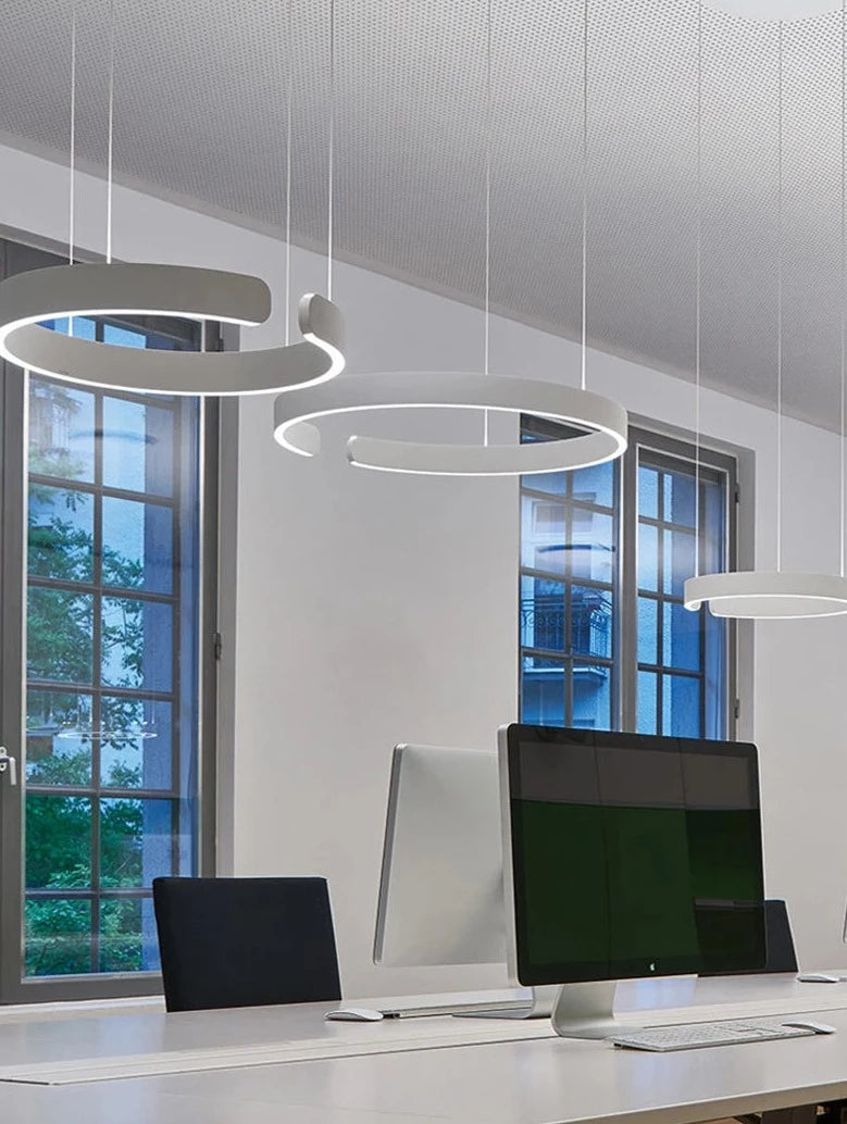 Suspension design moderne LED en métal ALLIANCE