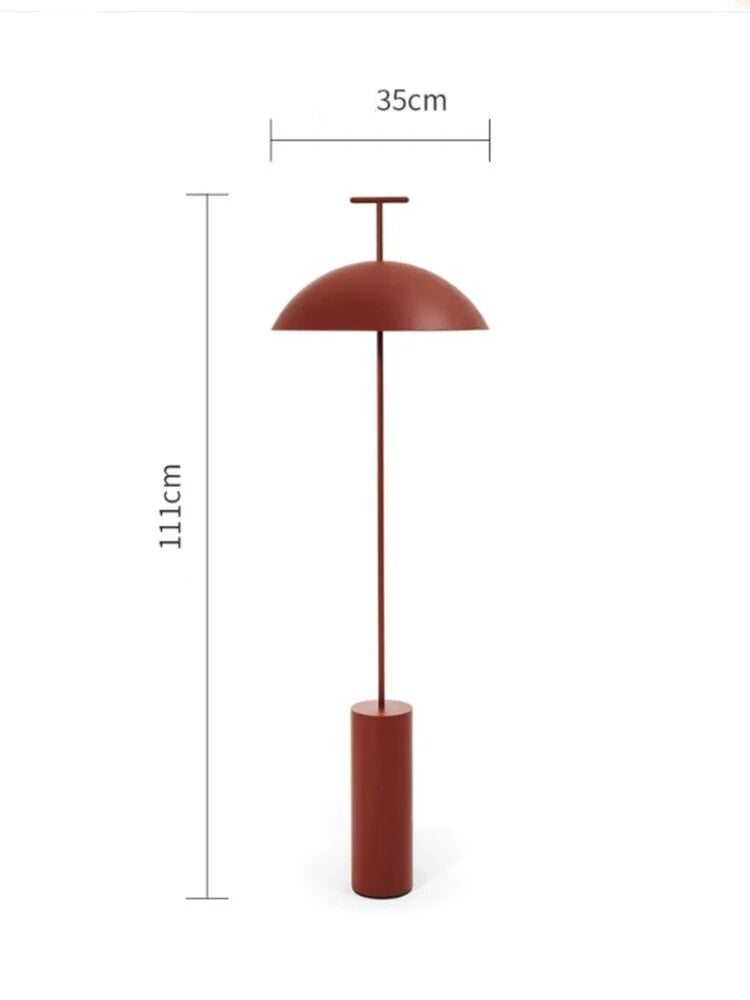 Lampadaire design en métal BRELLA