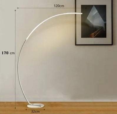 Lampadaire LED design CURVE