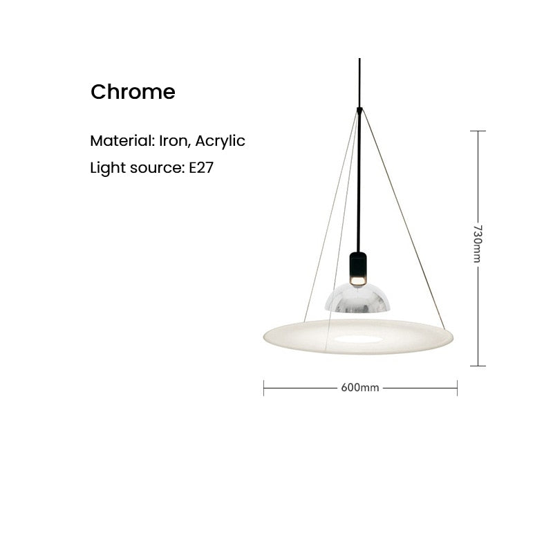 Suspension en métal design