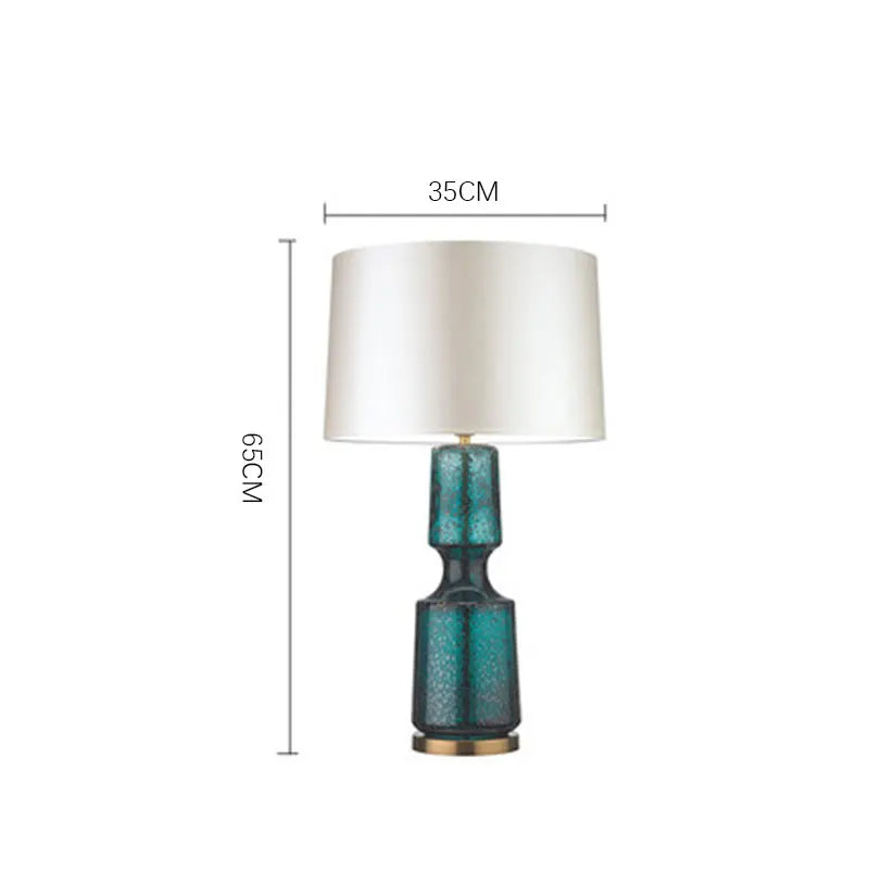 PERLUCID designer glass table lamp