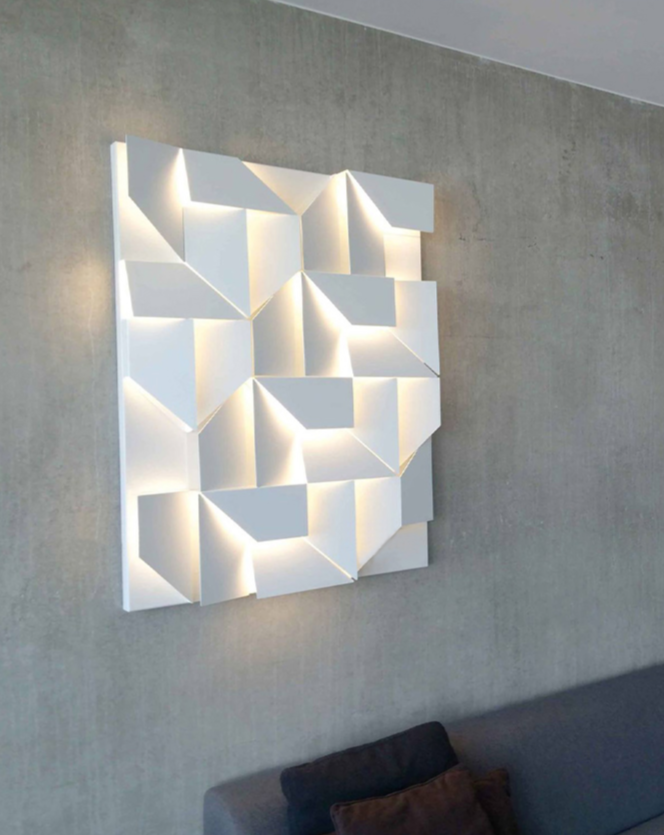 Applique murale design LED en métal ARTIFEX