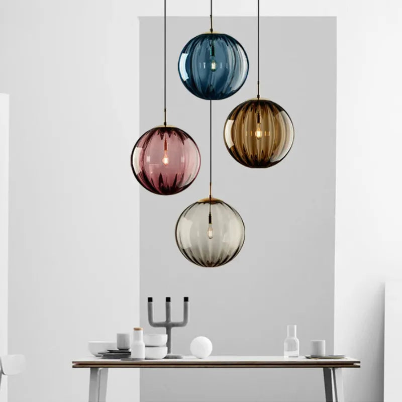 Suspension design scandinave en verre SFAIRA