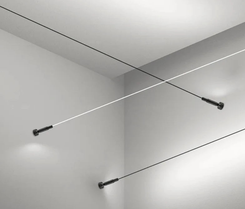 Lampe murale design minimaliste LED en métal LINNE