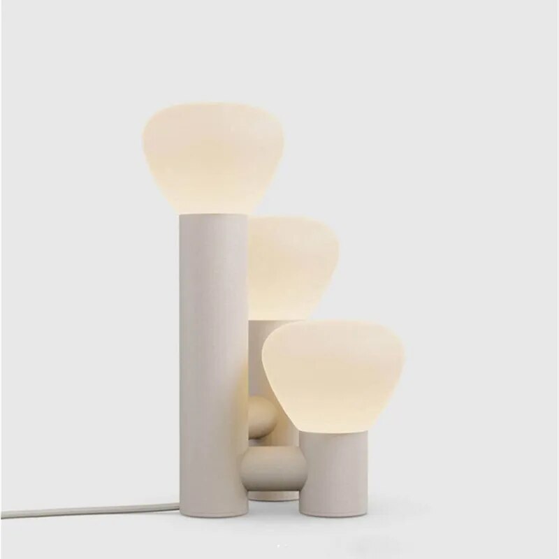 Lampe de table design 3 globes PILLAR