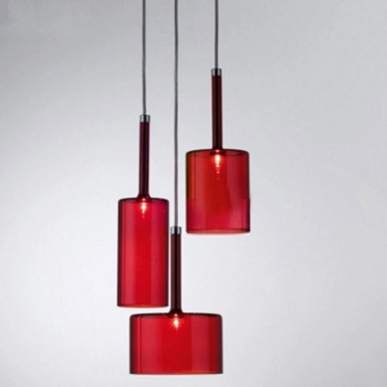 Suspension en verre design