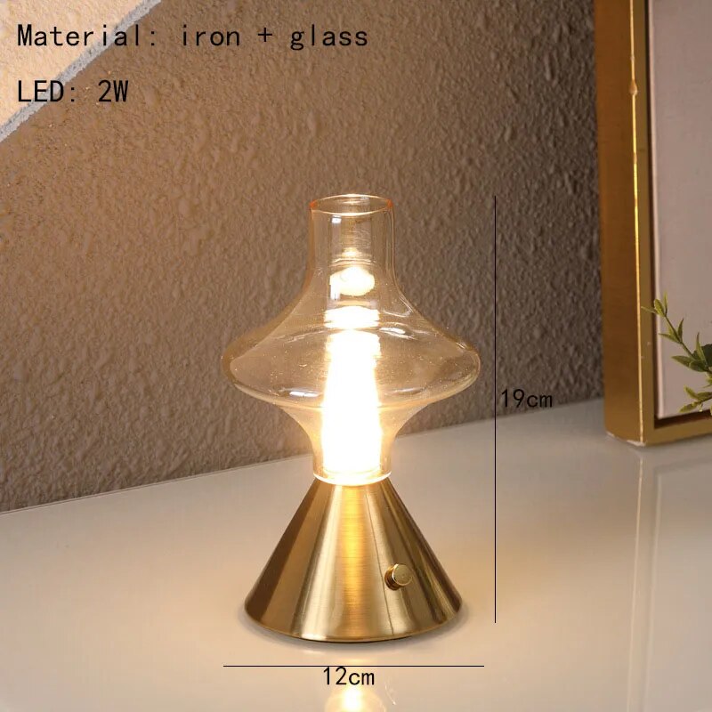 Petite lampe de table en forme de chandelier moderne CHAMMA47163882242391