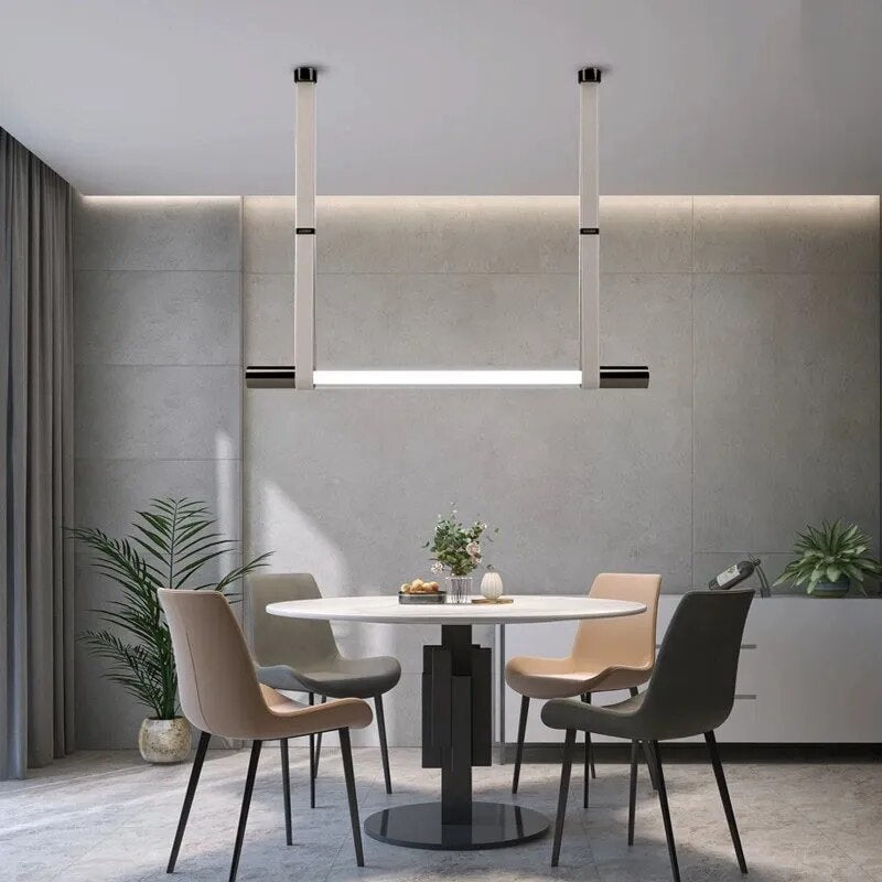 Suspension LED design moderne pendue avec des sangles KALL