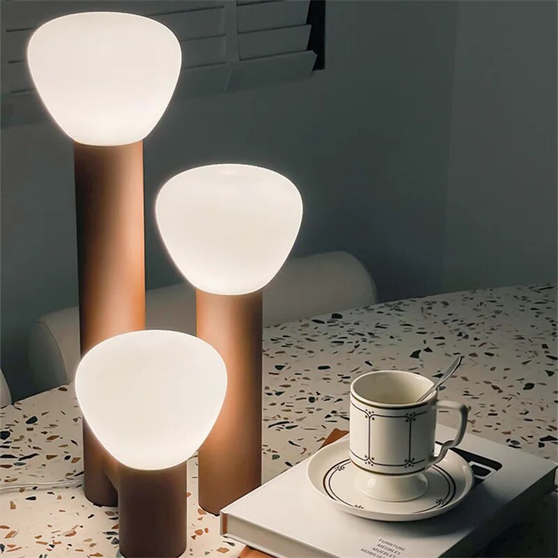 Lampe de table design 3 globes PILLAR