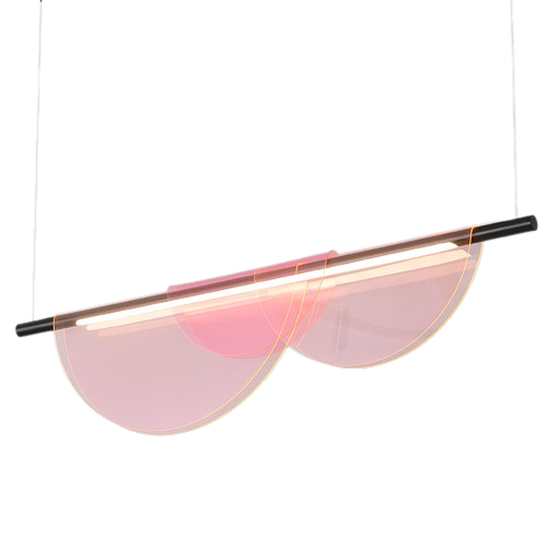 Suspension design en acrylique LED SMELTE