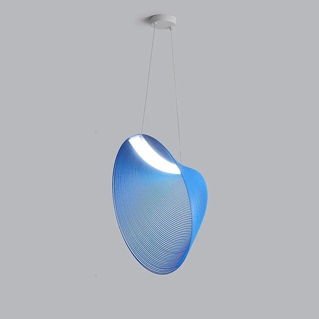 Lámpara colgante LED de madera de diseño moderno UVA